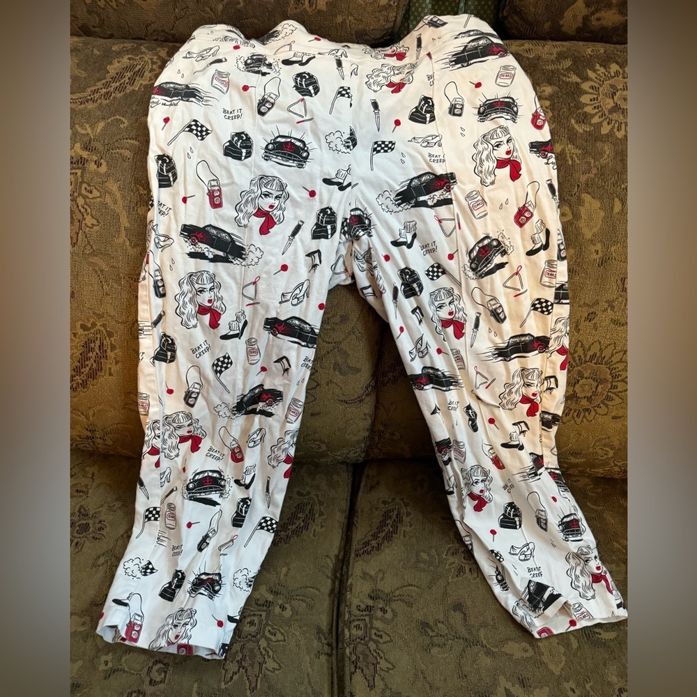 Pinup Couture Traci Lords Juvenile Delinquent Capris